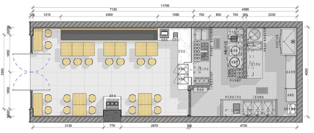 test_230407.rvt - Sheet: A201 - 原始平面图